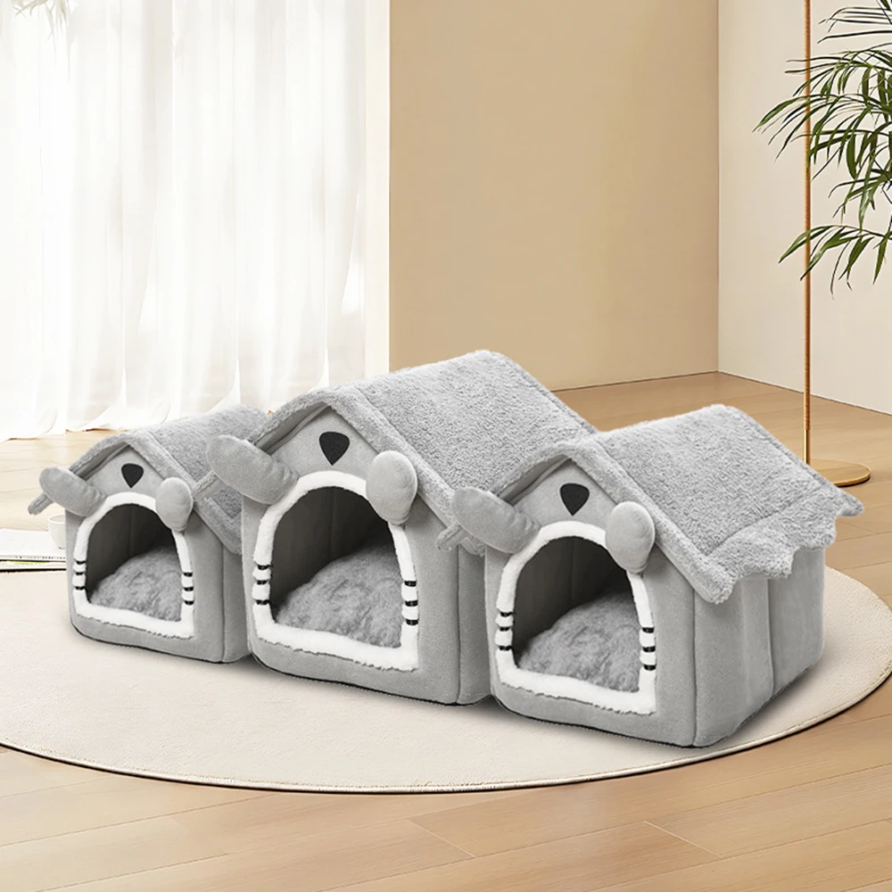 Indoor Warm Pet Tent Bed 4
