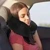 Travel Pillow Can Store Fillable Clothes Outdoor Multifunctional U-shaped Pillow portable Soft Airplane Travel Neck Pillow 2