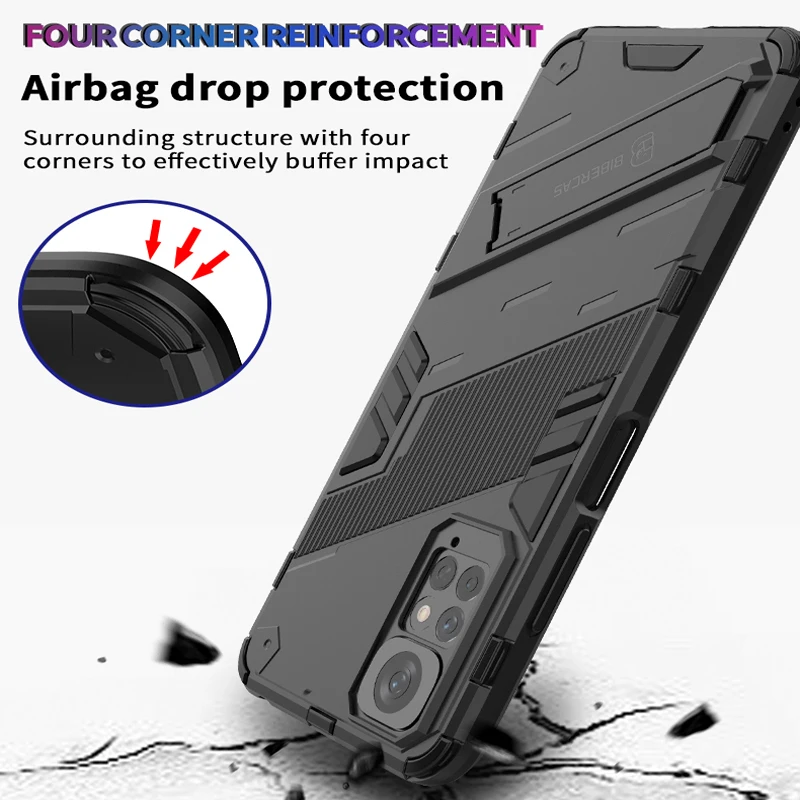 Shockproof Armor Back Cover Case