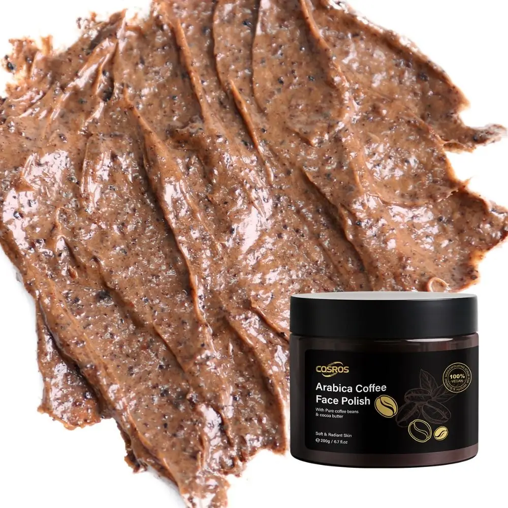 Deep Cleaning Body Cleansing Exfoliator Dead Skin Remove Facial Care Arabica Coffee Face Polish Whitening Hydrating