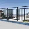 Hard PVC Fencing Trellis Gates Residential Panels Hot Dipped Galvanized Aluminum Palisade Fence or Powder Coated 5