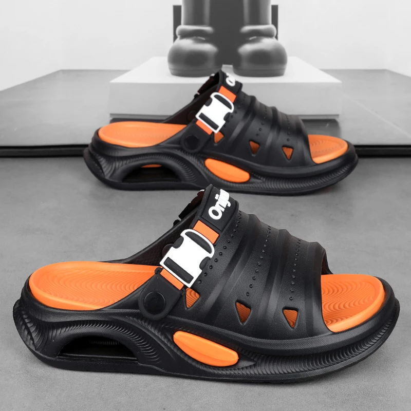 شباشب رجالية صيفية جديدة 2026، صنادل متعددة الاستخدامات، نعل ناعم من مادة EVA، أحذية للرجال والنساء للاستخدام الداخلي والخارجي والمشي والشاطئ