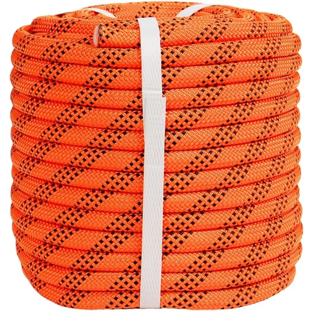 Braided Polyester Arborist Rigging Rope (3/8 inch X 150 feet) High