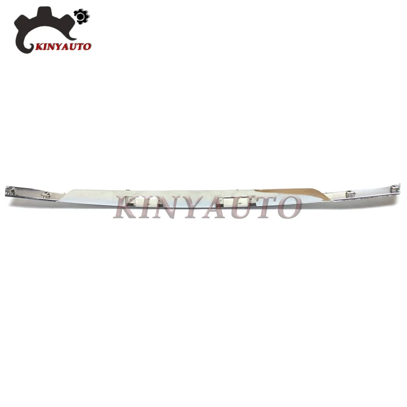 Chrome Trunk Trim ABS Rear Bumper Lid Strip Finish Panel For Chevrolet Aveo 2006-2011