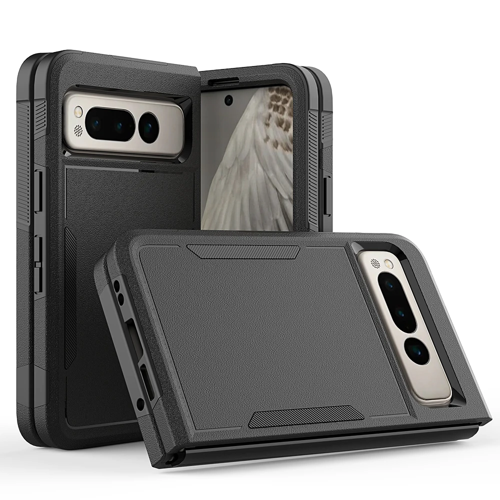 Google Pixel Fold Case - Custodia Antiurto In Silicone Per - Foto 12