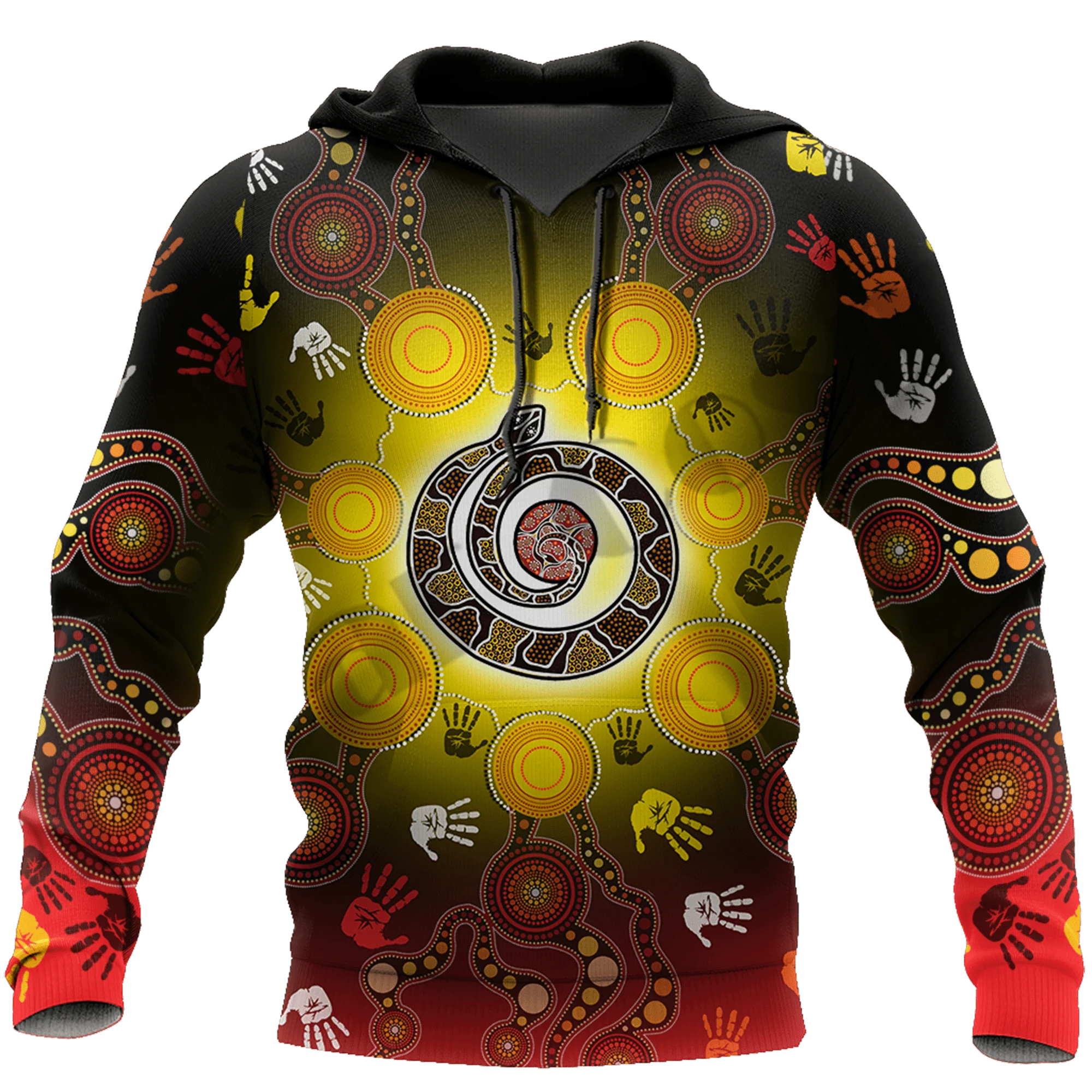 PLstar Cosmos 3Dprint Newest Australia Indigenous Pattern Harajuku Streetwear Causal Unique Unisex Hoodies/Sweatshirt/Zip A-2