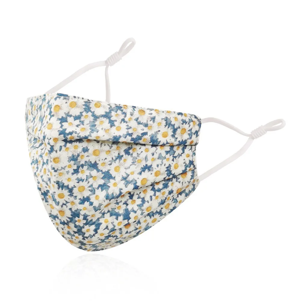 Masque Réutilisable en Tissu 3 Couches - Lot de 1, Lavable, Couleurs