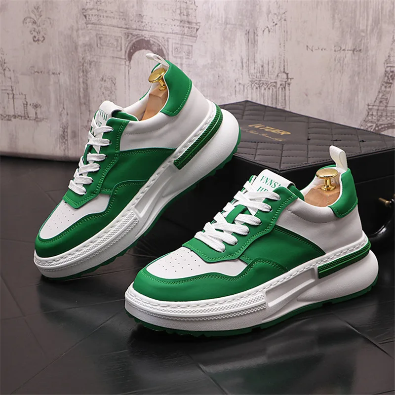 Men Platform Sneakers Chunky Men's Platform Sneakers Men's Chunky