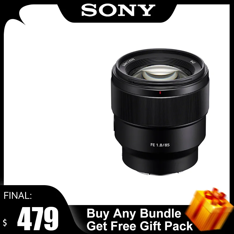SonyFE85mmF18LargeAperturePrimeAutoFocusMirrorlessDigital