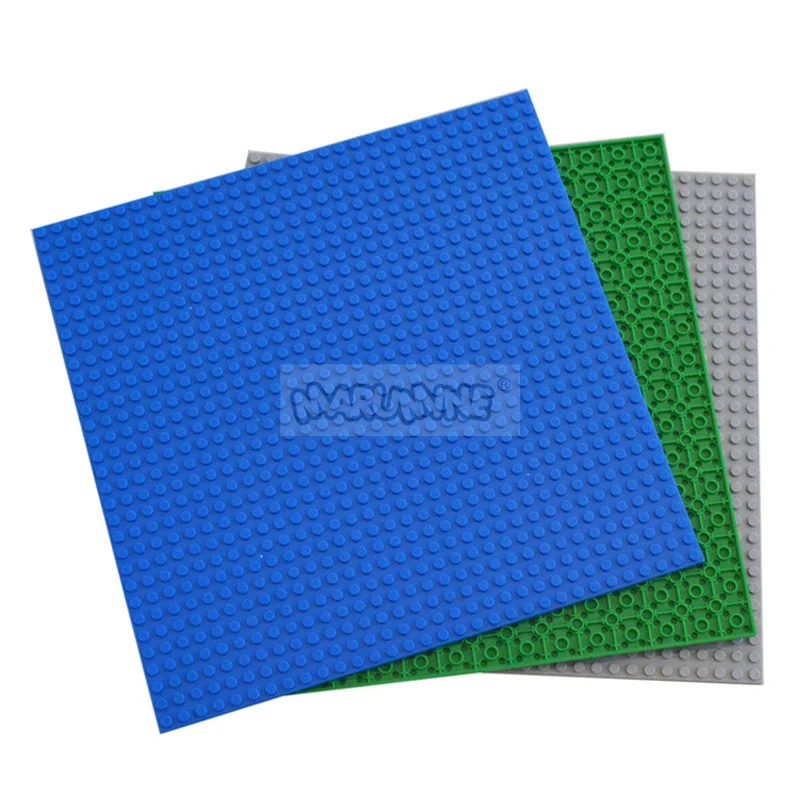 Marumine 32x32 Double-sided Classic Baseplate MOC Blocks Building Parts Base Plate 3811 Compatible for House City Construction 6
