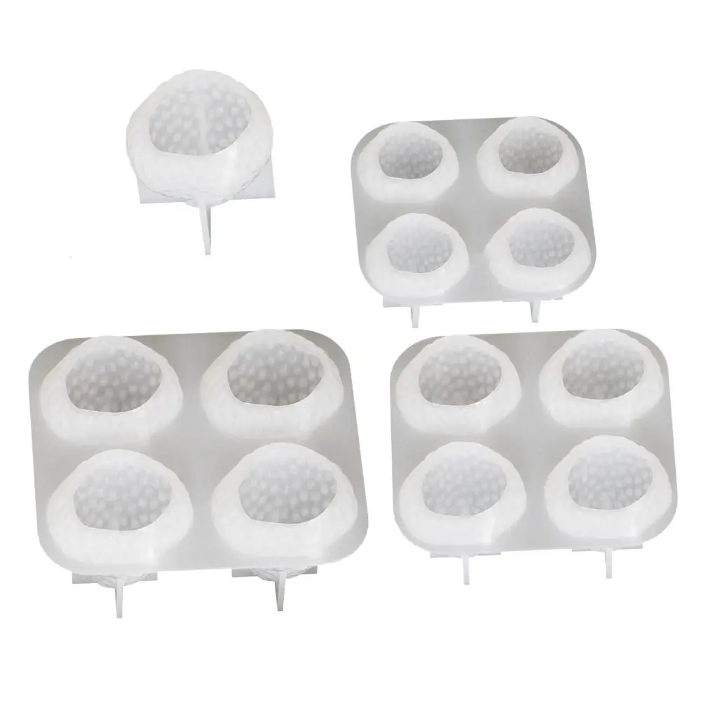 Silikon 3D Erdbeerform Wiederverwendbare Erdbeerform DIY Kerzenform Handgemachte Bastelform für Kuchen und Mousse – Detail 7