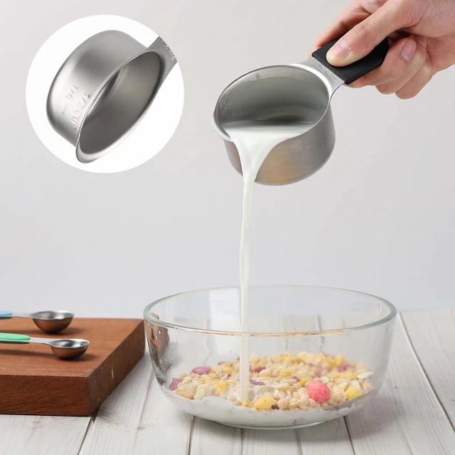 Magnetic Measuring Cups And Spoons Set Including 7 Measuring Cup 7