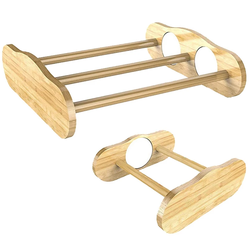 

Promotion! Bamboo Chick Perch With Mirror And Mini Roosting Bar Set For Coop And Brooder