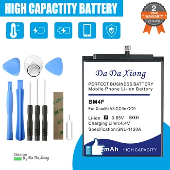 DaDaXiong Brand New 5100mAh BM4F Replace Battery For Xiaomi Mi A3 CC9e CC9 CC9 E Mi9 Lite MI 9 LITE Batteries + Tool