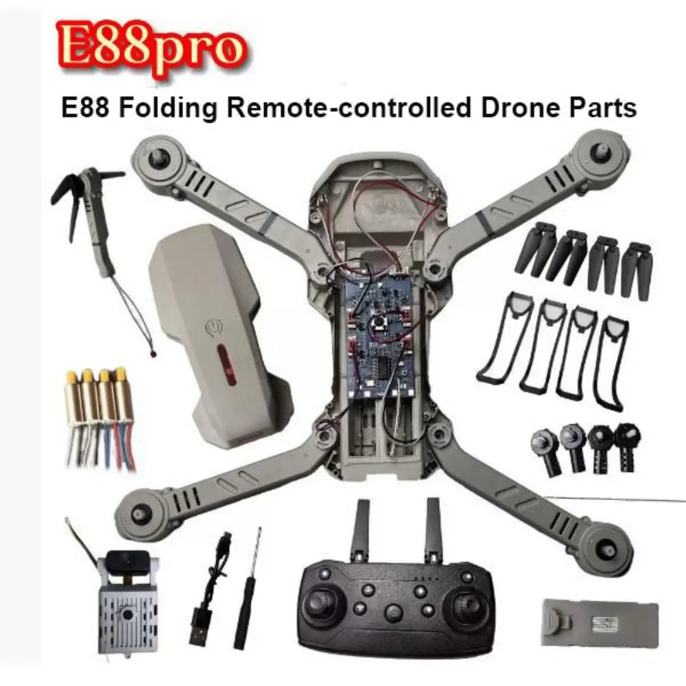 Universal Folding Remote-controlled Parts 9 Styles Black Motor Base Lampshade E88pro Quadrotor Spare Parts