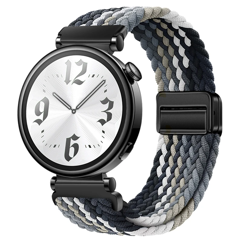 18mm Braided Magnetic Smartwatch Strap Bracelet Wristband