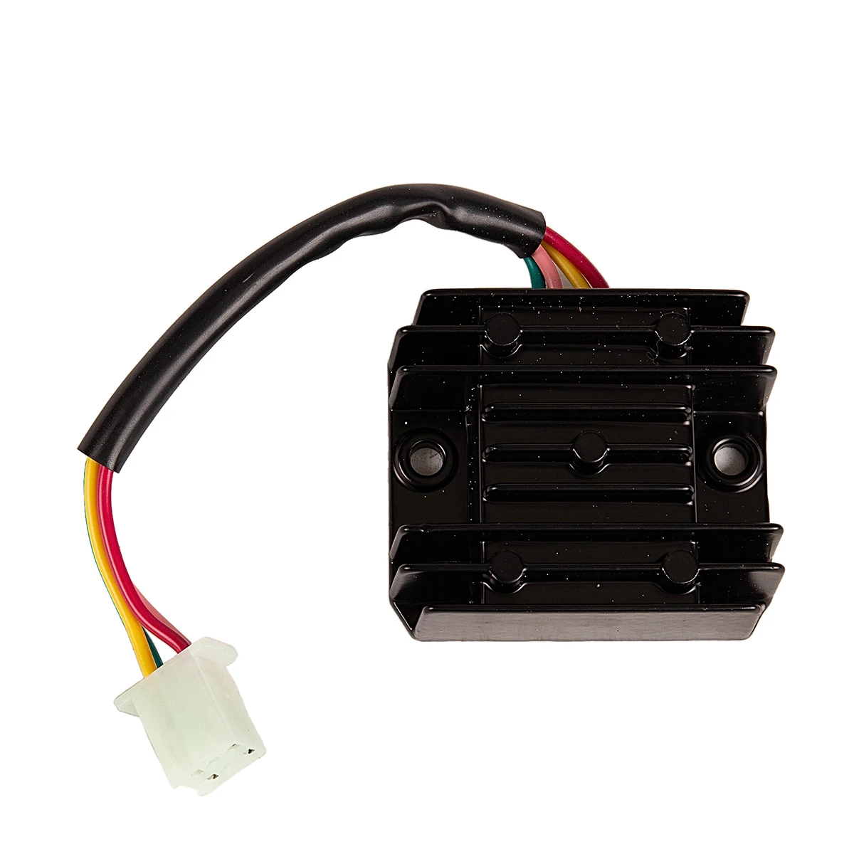 Motorcycle 4 Wires 4 Pins 12 Voltage Regulator Rectifier For 150-250CC Motorcycle Gy6 50 150cc Scooter Moped ATV