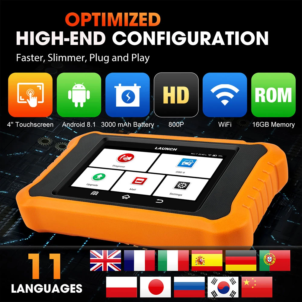 LAUNCH X-431 Creader Elite V2.0 ジャガー ランドローバー用 全