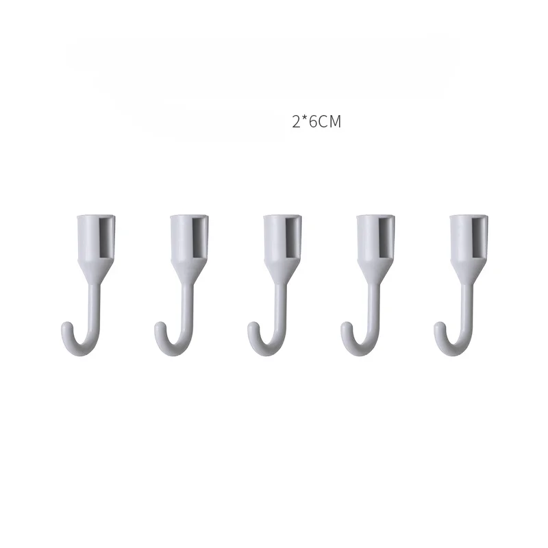 grey-5pcs hook