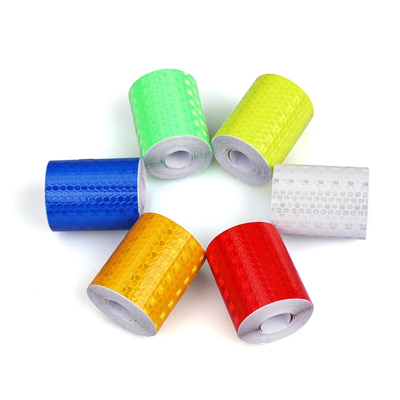 

Reflective Safety Adhesive Tape High Visibility Traffic Warning Signal Transport Facilities Vehicles Ships Fairways Stickers