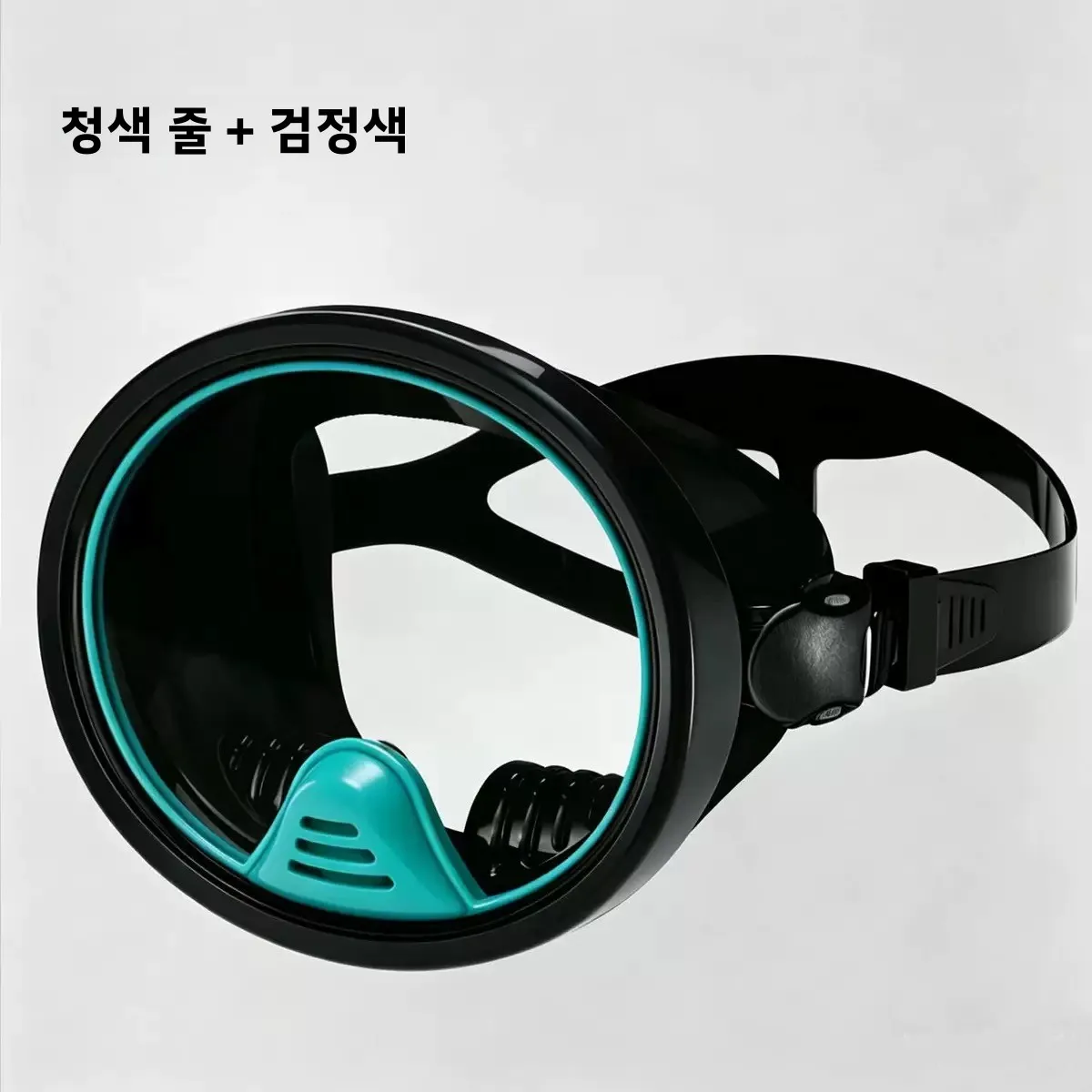 완벽한 다이빙 장비 세트 어부용 대형 프레임 스노클 마스크 실리콘 스테인리스 스틸 풀페이스 다이빙 장비 낚시 고글