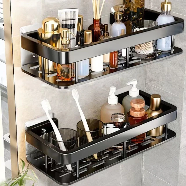 Wall Mounted Kitchen Organizer  Wall Mounted Organizer Shelf - Bathroom  Wall Mounted - Aliexpress