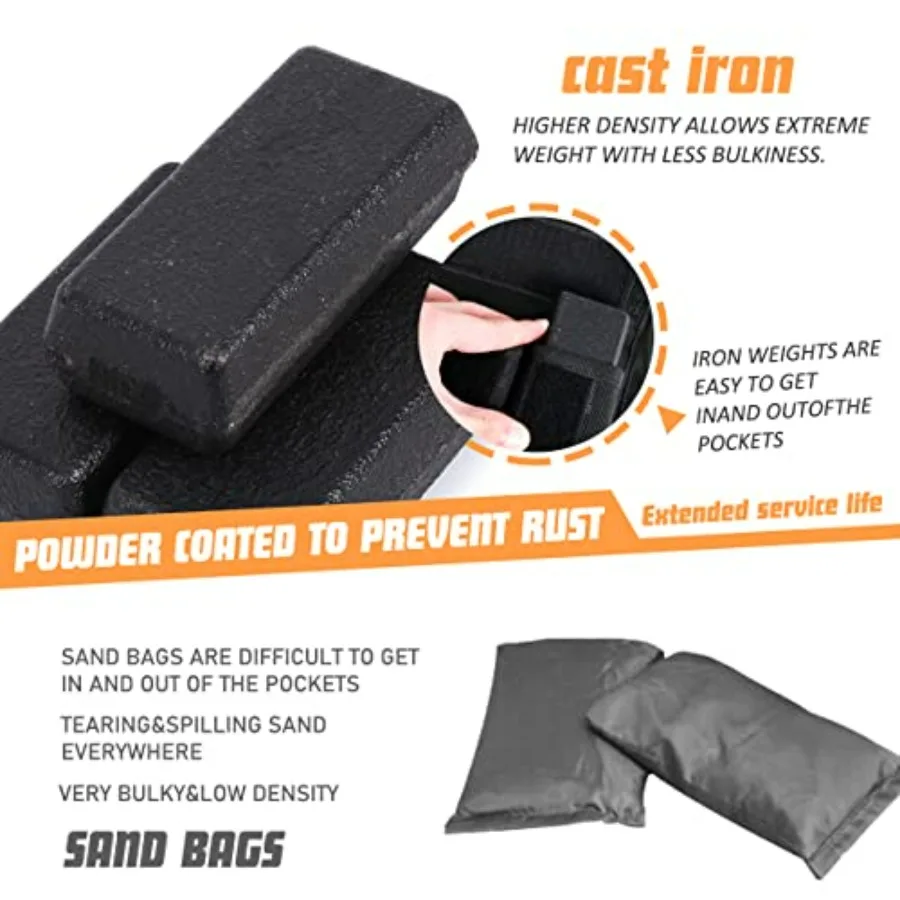 Adjustable Weighted Vest 0-44lbs,5BILLION Weight Vest with Solid Bar Weights,Body Weight Vest for Men Women,Strength Training Wo