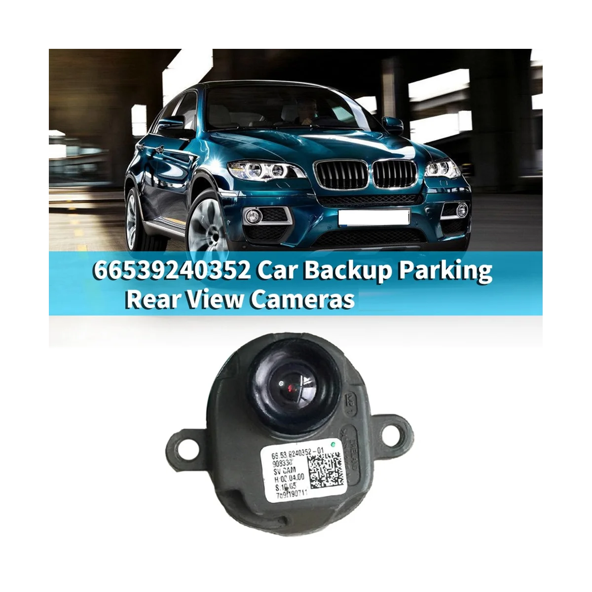 66539240352-02 우측 전면 서라운드 사이드 뷰 백업 카메라, BMW X5 E70 X6 E71 F01 F02 F06 F07 F10 F11 F12 2010-2019