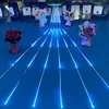 16.5FT 5M 24V Flow LED Strip Track Light waterproof DC24 SMD2835 For Outdoor Flexible Linear Strip Decorative Backlit Neon Light 1
