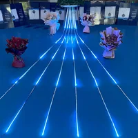 16.5FT 5M 24V Flow LED Strip Track Light waterproof DC24 SMD2835 For Outdoor Flexible Linear Strip Decorative Backlit Neon Light 1