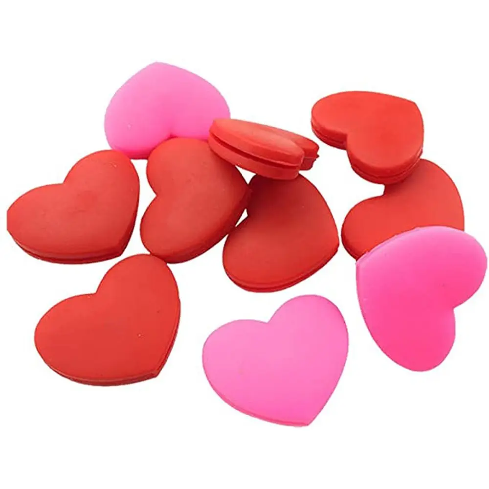 

Anti-Shock Heart Shape Red/Pink Strings Dampers Shock Absorber Tennis Racket Tennis Vibration Dampeners Tennis Racket Damper