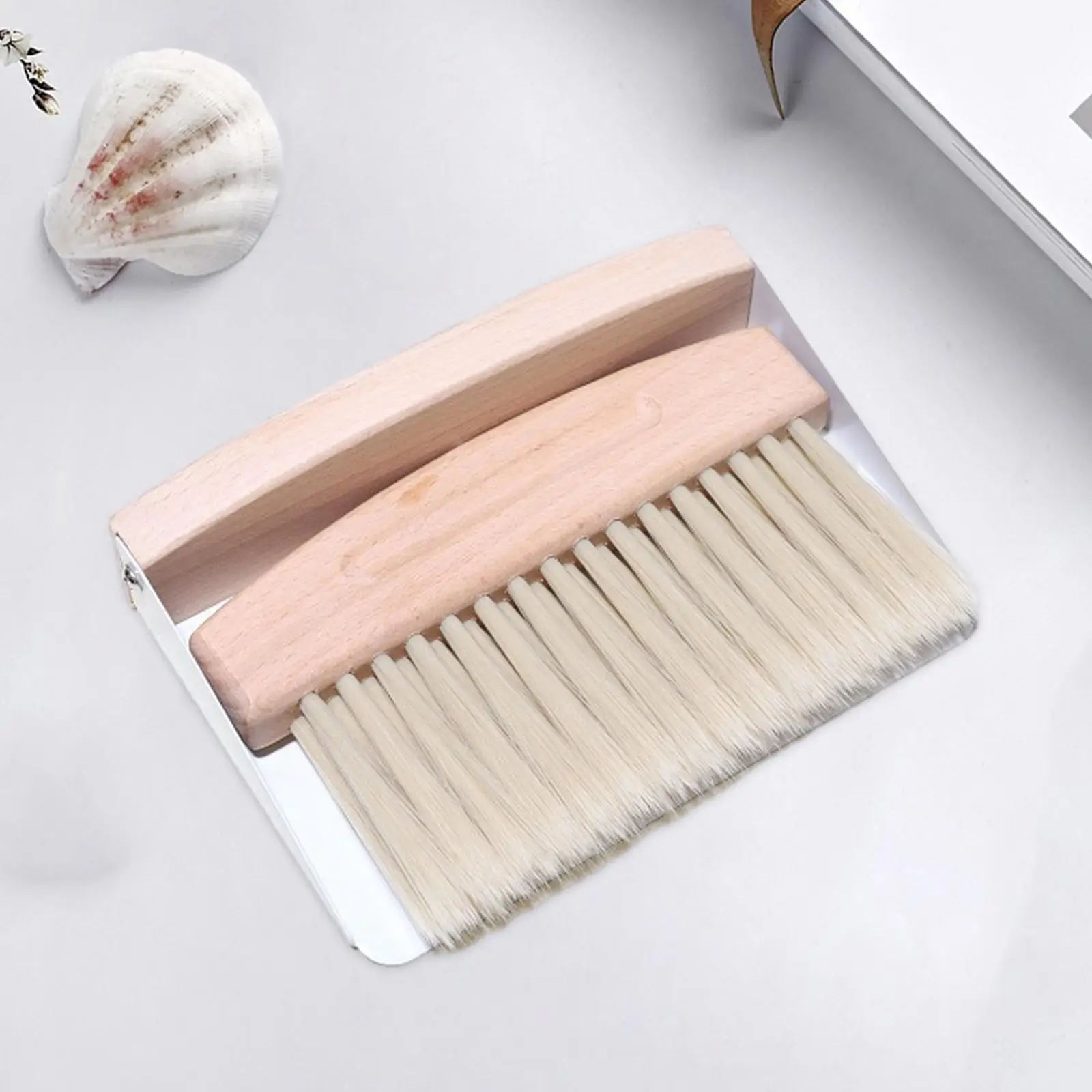 Mini Broom Dustpan Set Multipurpose Small Housekeeping Cleaning for Table Dust Window Sills Small Pet Feces Fruit Peels Office