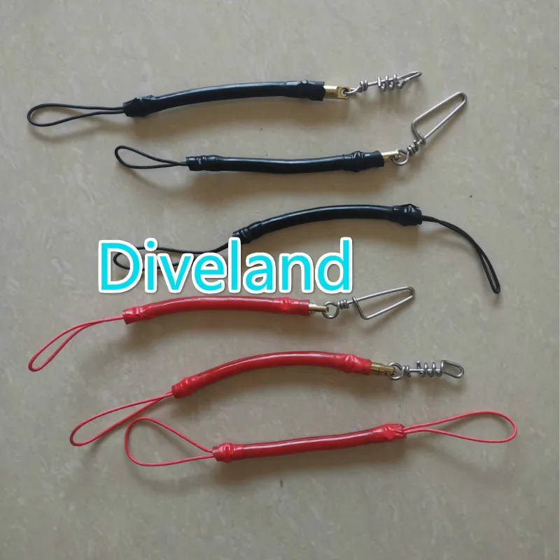 Spearfishing Shock Cord Spearguns Bungee Shockcord with Swivel/Snap for Speargun Shooting Line Spearfishing Accessories