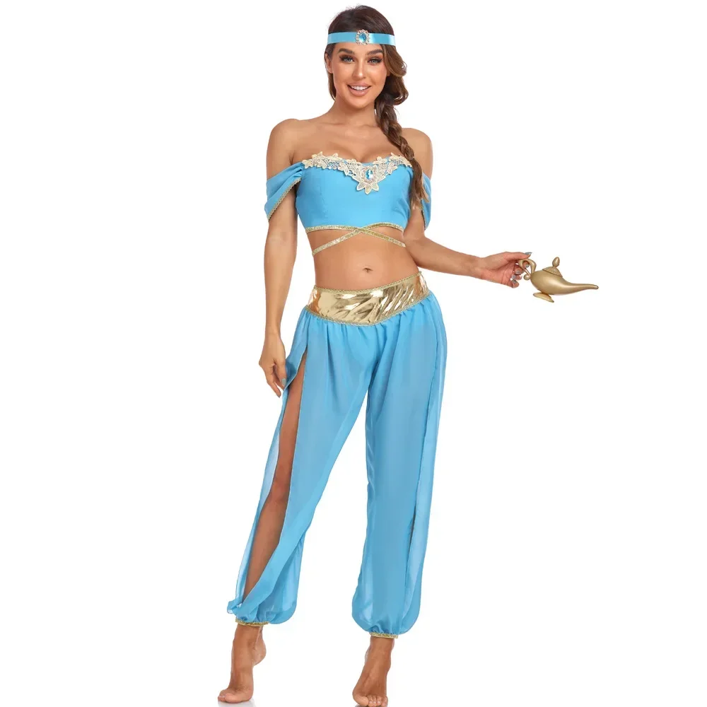 Costume Da Principessa Sexy Al Gelsomino Cosplay Delle Donne Di Halloween
