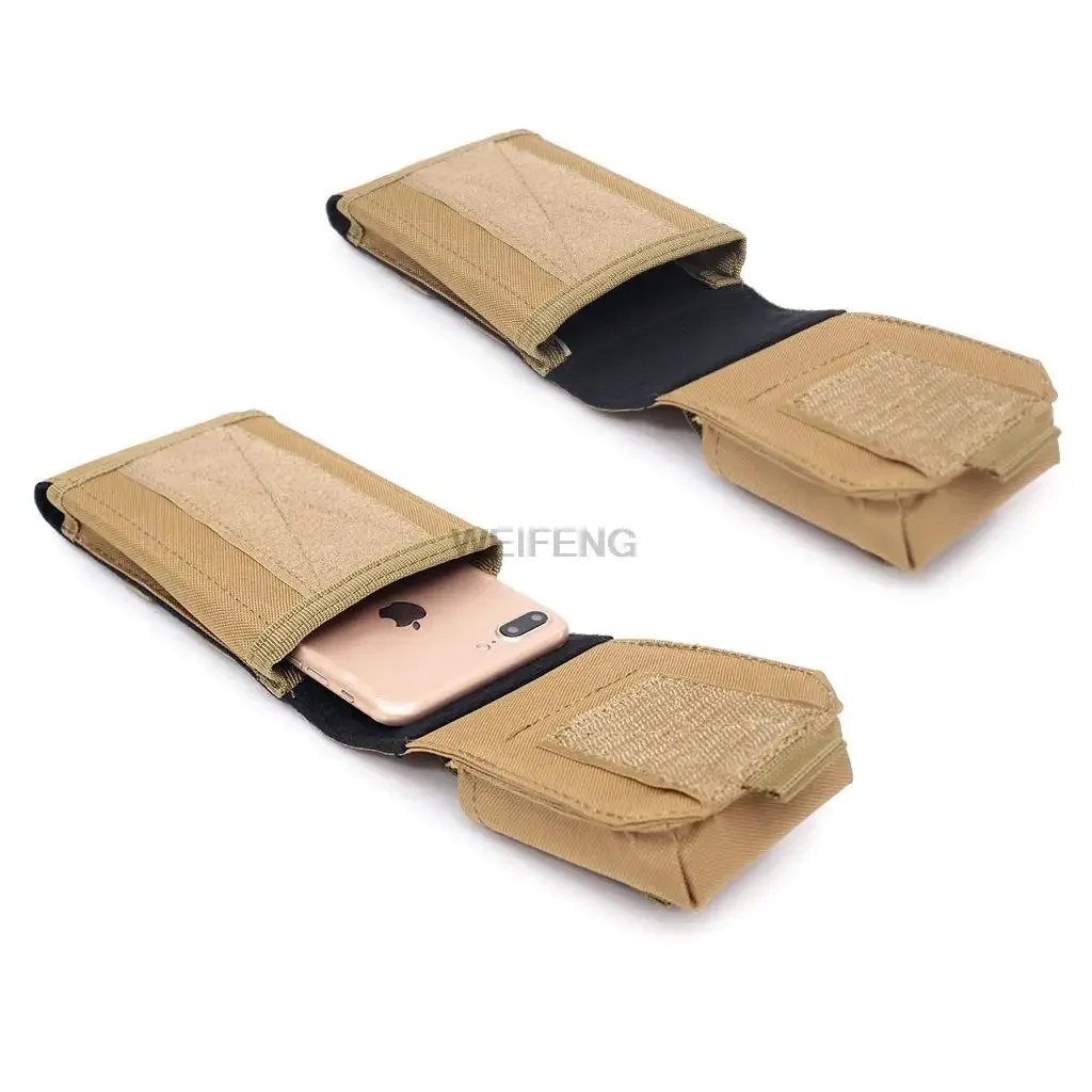 Molle 핸드폰 파우치 지갑 담배 주머니 보관 지갑 휴대 전화 가방 야외 사냥 도구 액세서리 포켓
