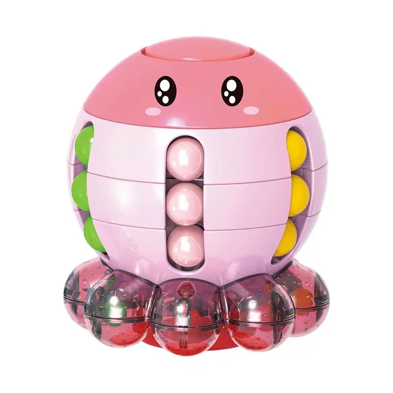 Rotating Magic Beans Cube Creative Pen Holder Kids Adults Stress Relief Spinning Bead Puzzles Children Intelligence Game fidget toys puzzle toys anti stress toys puzzle cube magic puzzle cube