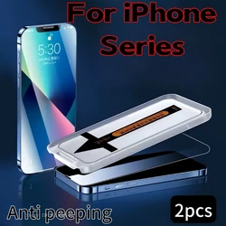 Premium High Clarity Protective Glass Screen Protector - 2 Pack - High Definition (For iPhone 12)