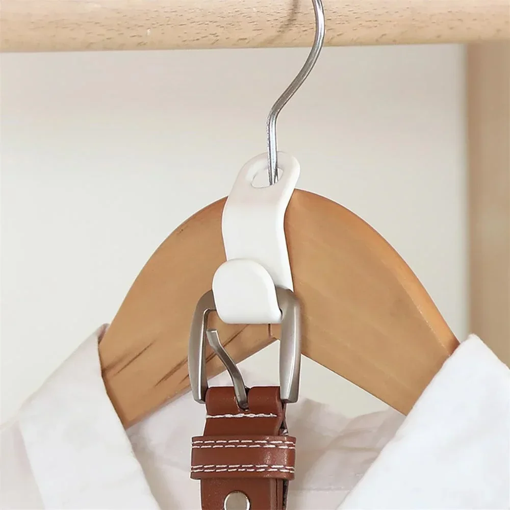 Mini Hanger Clothes Wardrobe Connector Hangers Save Space Hook Up Cascading Plastic Coat Organizer Clothing Storage Home Racks