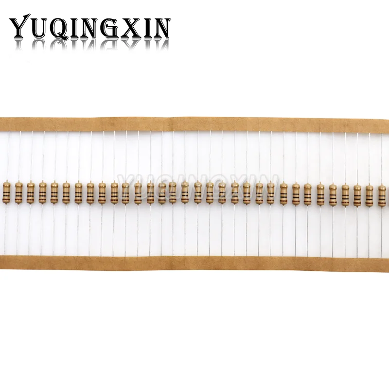 100pcs 1/2W Carbon Film Resistor 0.5W 5% 1R-10M 0R 10R 100R 220R 330R 1K 2.2K 4.7K 10K 22K 47K 100K 1M 0 10 100 220 330 ohms