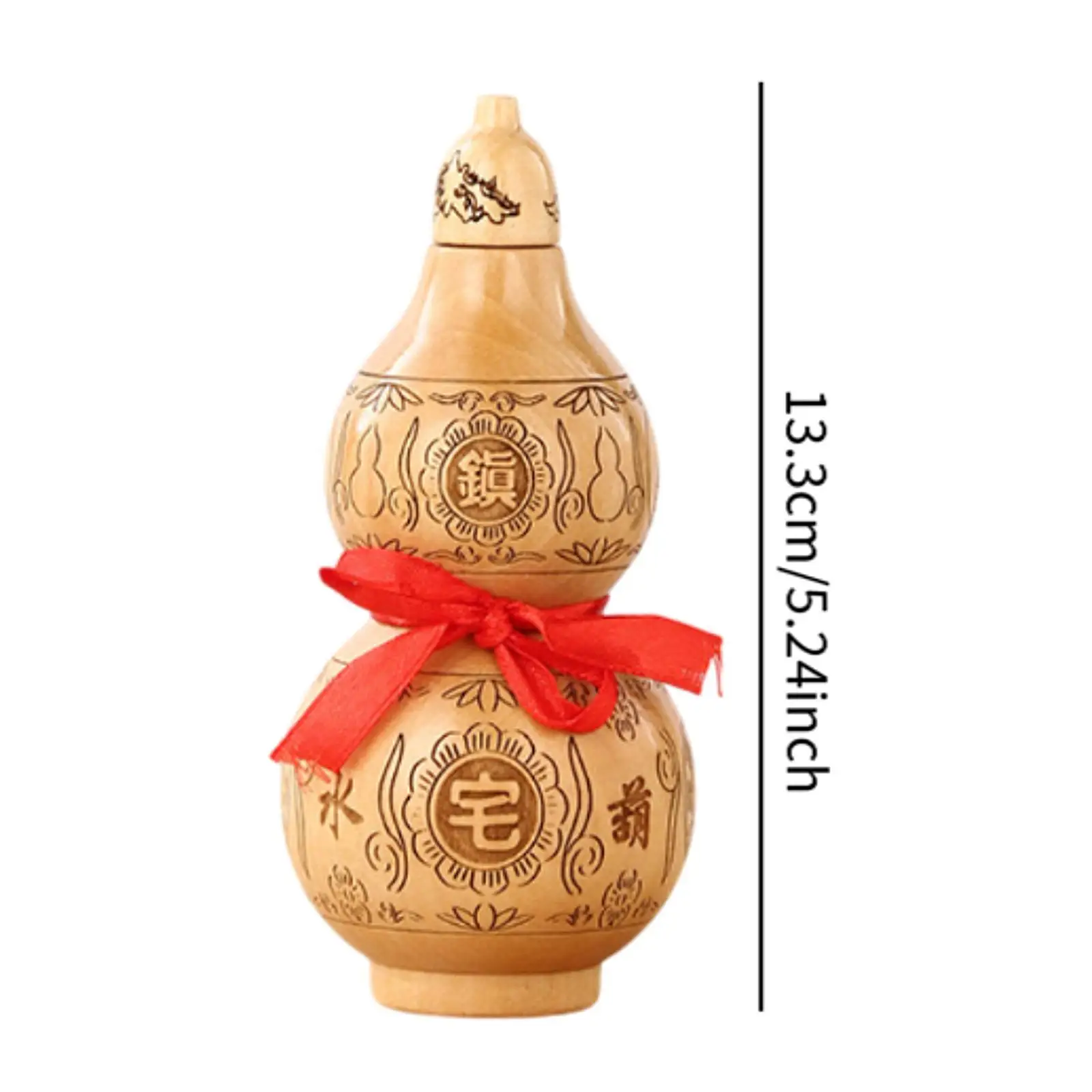 Gourd Decoration for Home, Gift for Housewarming, Feng Shui Item Living Room And Bedroom