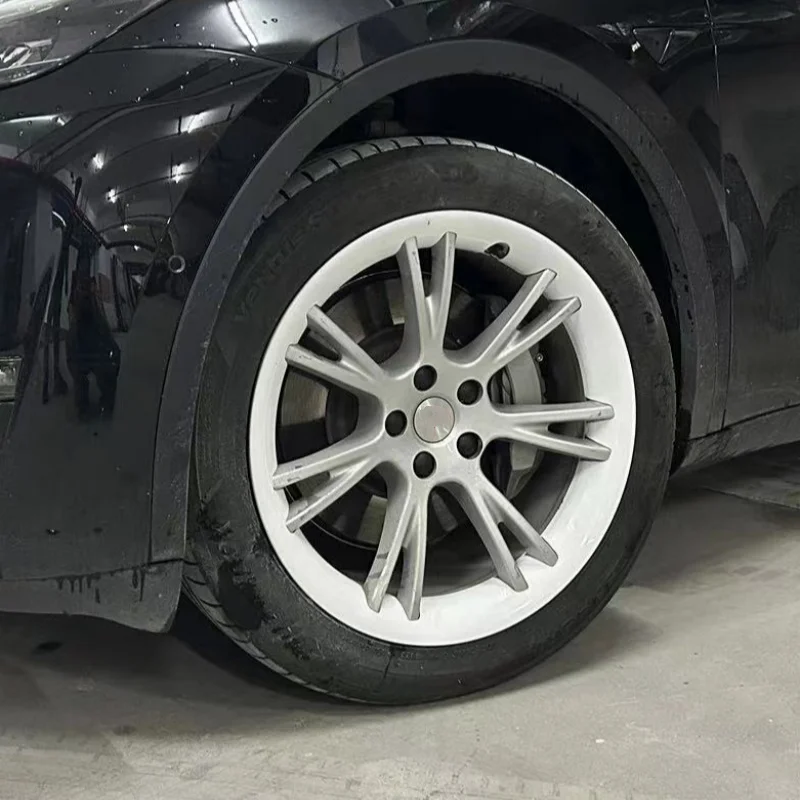 Wheel Protective Cover 4PCS 19-Inch Wheel Hubcap Protection Ring Full Rim Cover for Tesla Model Y Accessories wheel hub covers wheel hub caps wheel hub protector