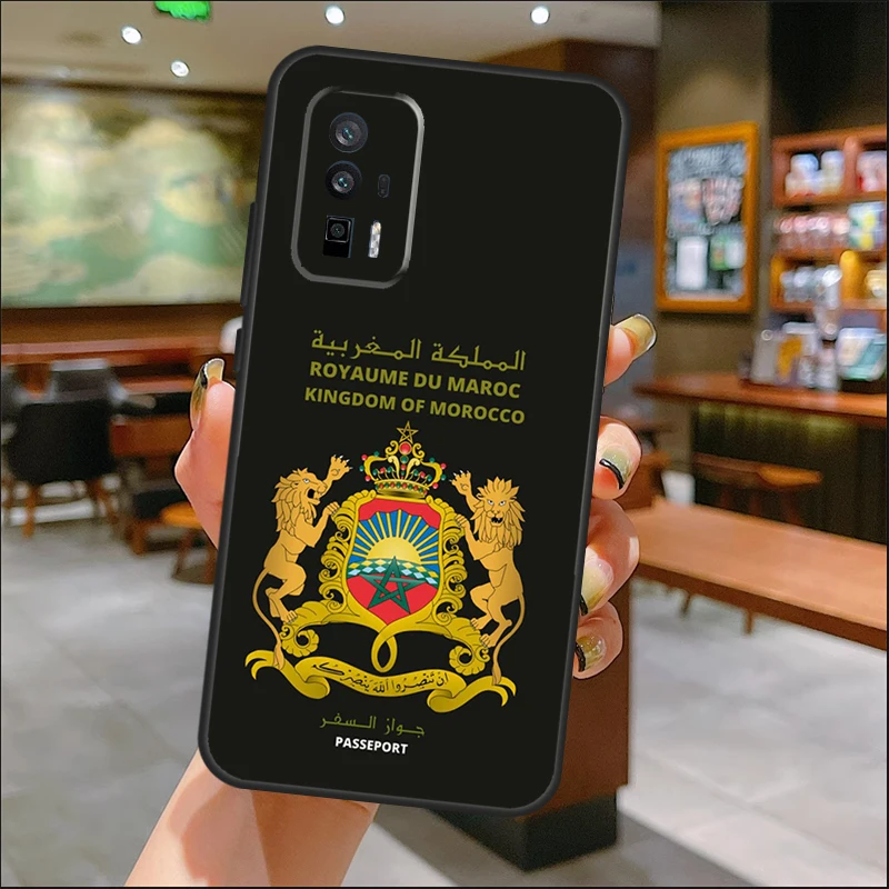 Morocco Flag Moroccan-Themed Phone Case Cover