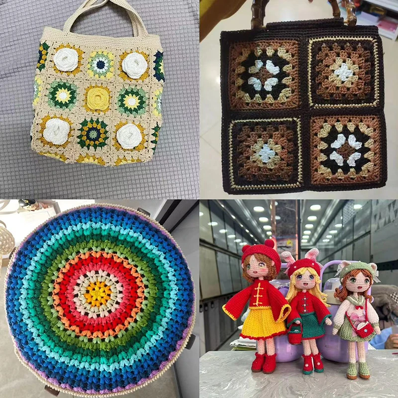 Price 1 Group Of 500 Grams Of Summer Cotton Yarn Wool Dough Medium-Fine Line Crochet Hand-Knitting Children Baby Scarf Line 4