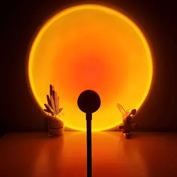 USB Sunset Ambiance Light – Romantic Sunset Projection Lamp 1