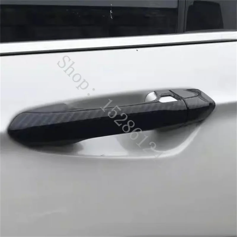 포드 퓨전 USA 악세사리 몬데오 MK V MK5 악세사리 도어 핸들 커버 트림 모조 카본 2013 2014 2016 2017 2018