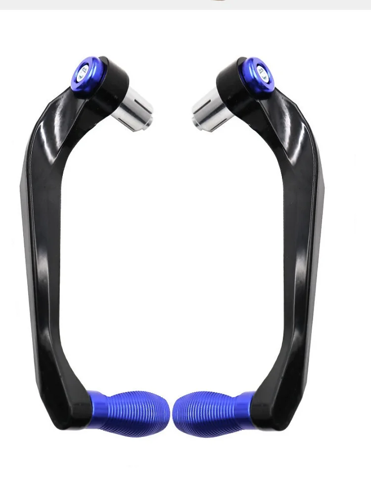 Universal Motorrad Lenker Wasserdichte Bremse Kupplung Hebel Schutz Carbon Fiber Aluminium Legierung Schwarz Silber Blau Gold – Detail 5