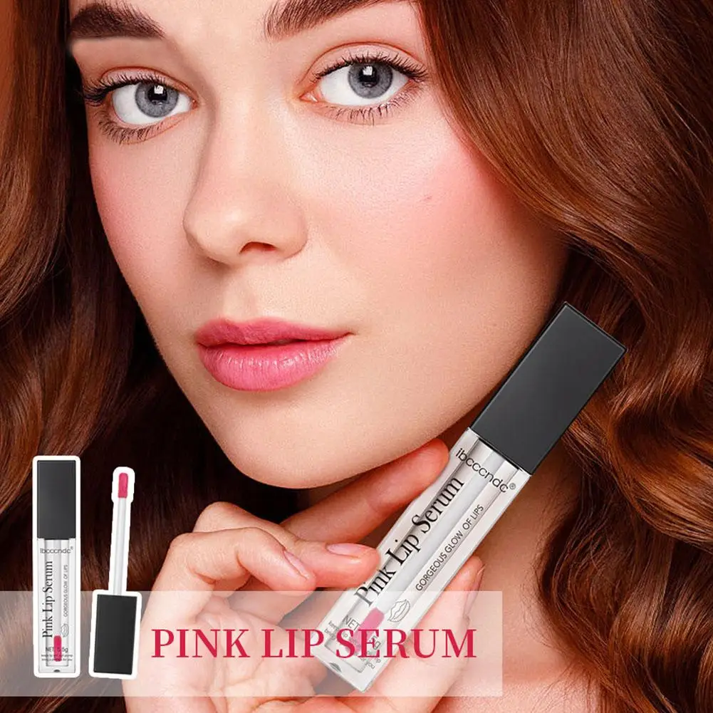 Moisturizing Lip Gloss Lightening Dark Lips Darkness Remover Pink Lip Serum Balm Plumping Gloss Moisturize Skin Repair Lip Care 4
