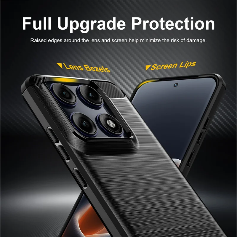 Non-Slip Flexible TPU Shockproof Protective Case