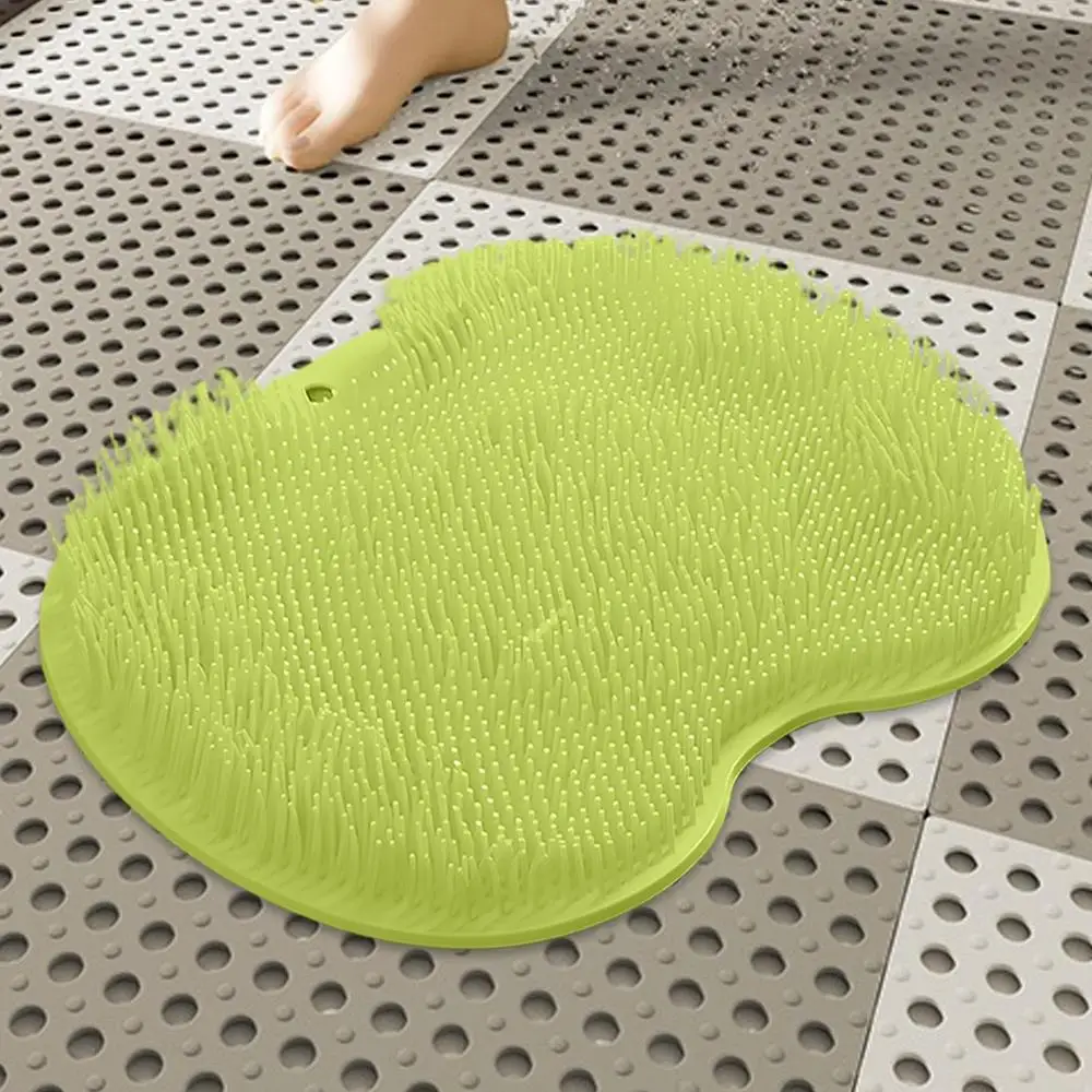 Description Picture 5 of itemShower Foot Scrubber Mat Back Washer Exfoliating Bath Wash Pad Wall Mounted Slip Suction Cups for Use in Cleaner Men and Women