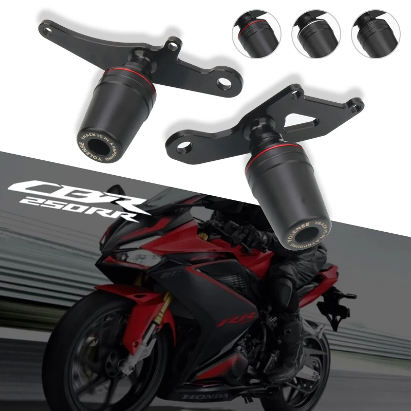 Für Honda CBR650R CBR 650R CB650R 2019 2021 Schwarz Motorrad Fallen